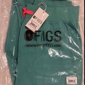 Figs Scrub Pants, Surgical Green, Yola HW S/Regular